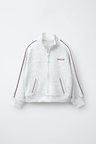 Толстовка на молнии в спортивном стиле- Заказать в России