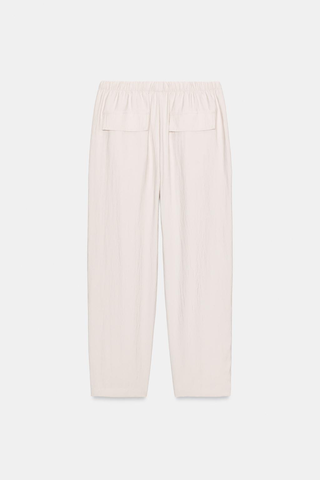 БРЮКИ С ЭЛАСТИЧНЫМ ПОЯСОМ