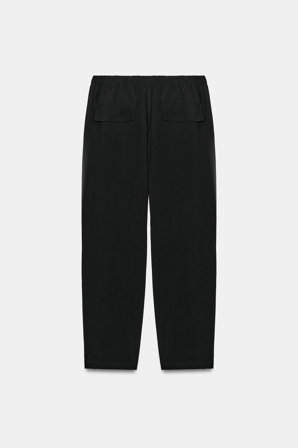 БРЮКИ С ЭЛАСТИЧНЫМ ПОЯСОМ