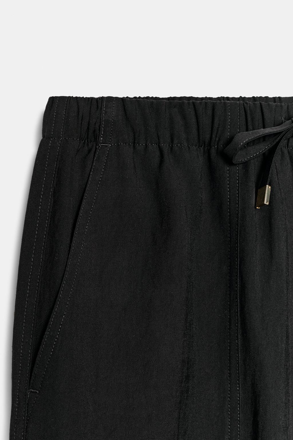 БРЮКИ С ЭЛАСТИЧНЫМ ПОЯСОМ