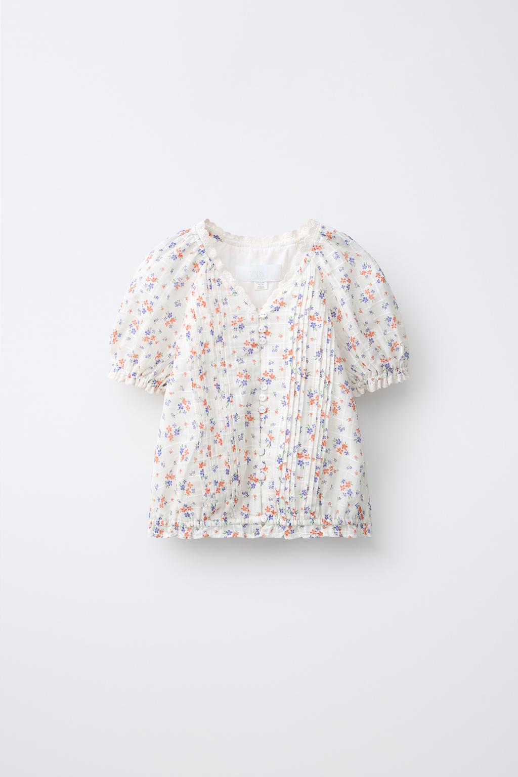 БЛУЗА ЦВЕТЫ КРУЖЕВО