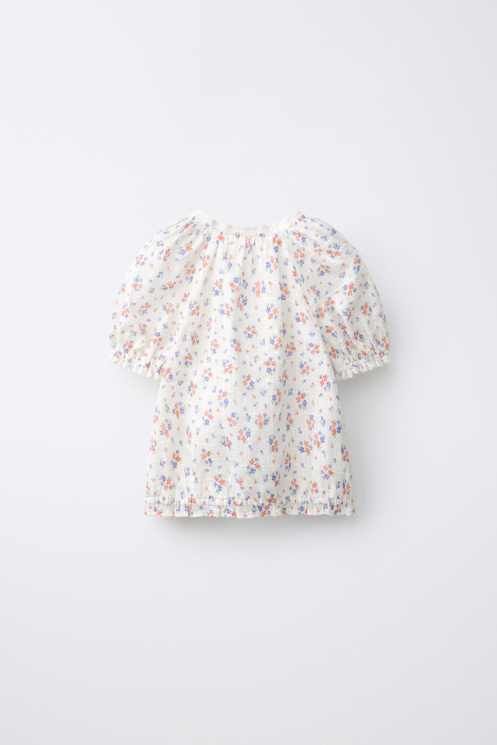 БЛУЗА ЦВЕТЫ КРУЖЕВО