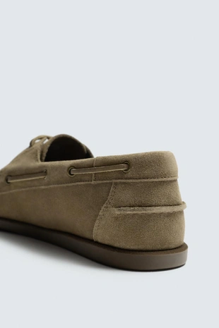 Кожаные топсайдеры в повседневном стиле- Заказать в России