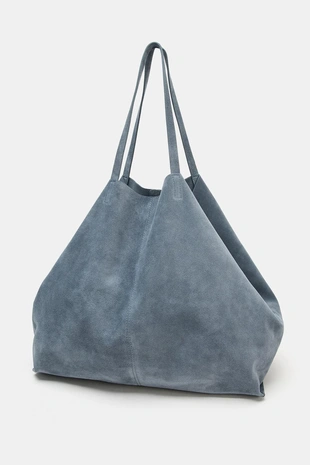 Замшевая сумка-шопер Maxi- Заказать в России