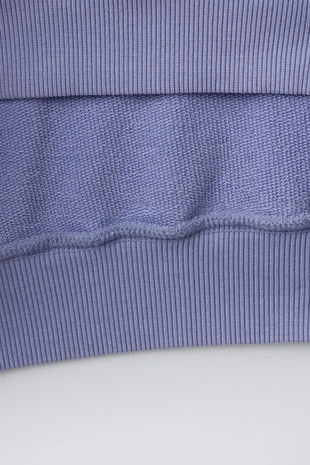 Толстовка с вышитым цветком- Заказать в России