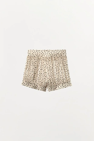 Шорты-бананы в горошек- Заказать в России