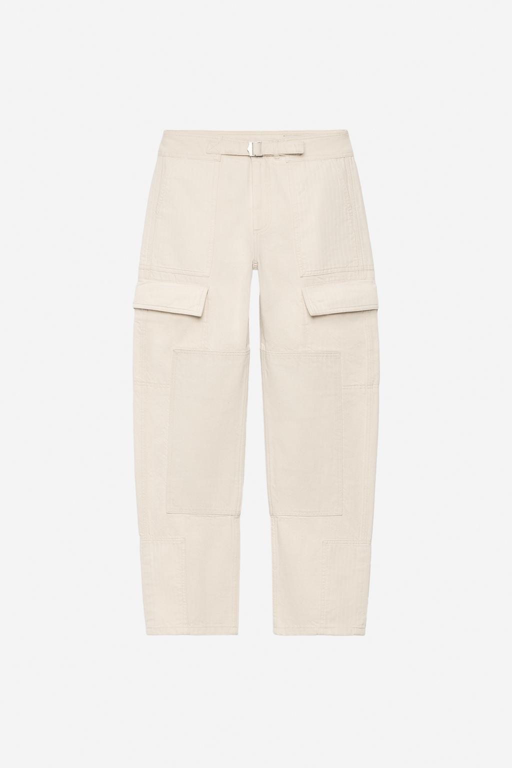 БРЮКИ В СТИЛЕ ПЭЧВОРК — THE ITEM ZARA WOMAN