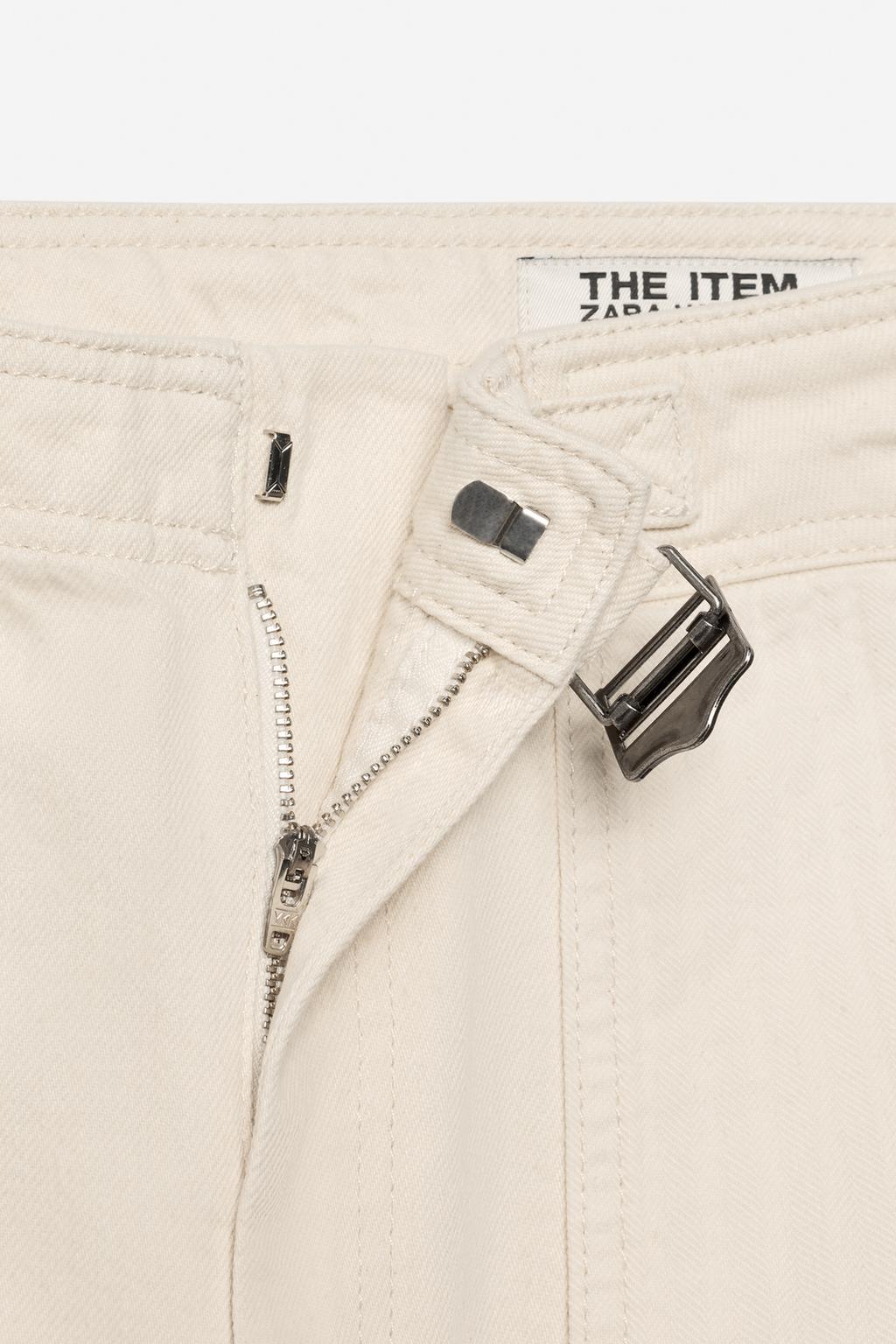 БРЮКИ В СТИЛЕ ПЭЧВОРК — THE ITEM ZARA WOMAN