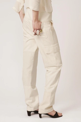 Брюки в стиле пэчворк — The Item Zara Woman- Заказать в России