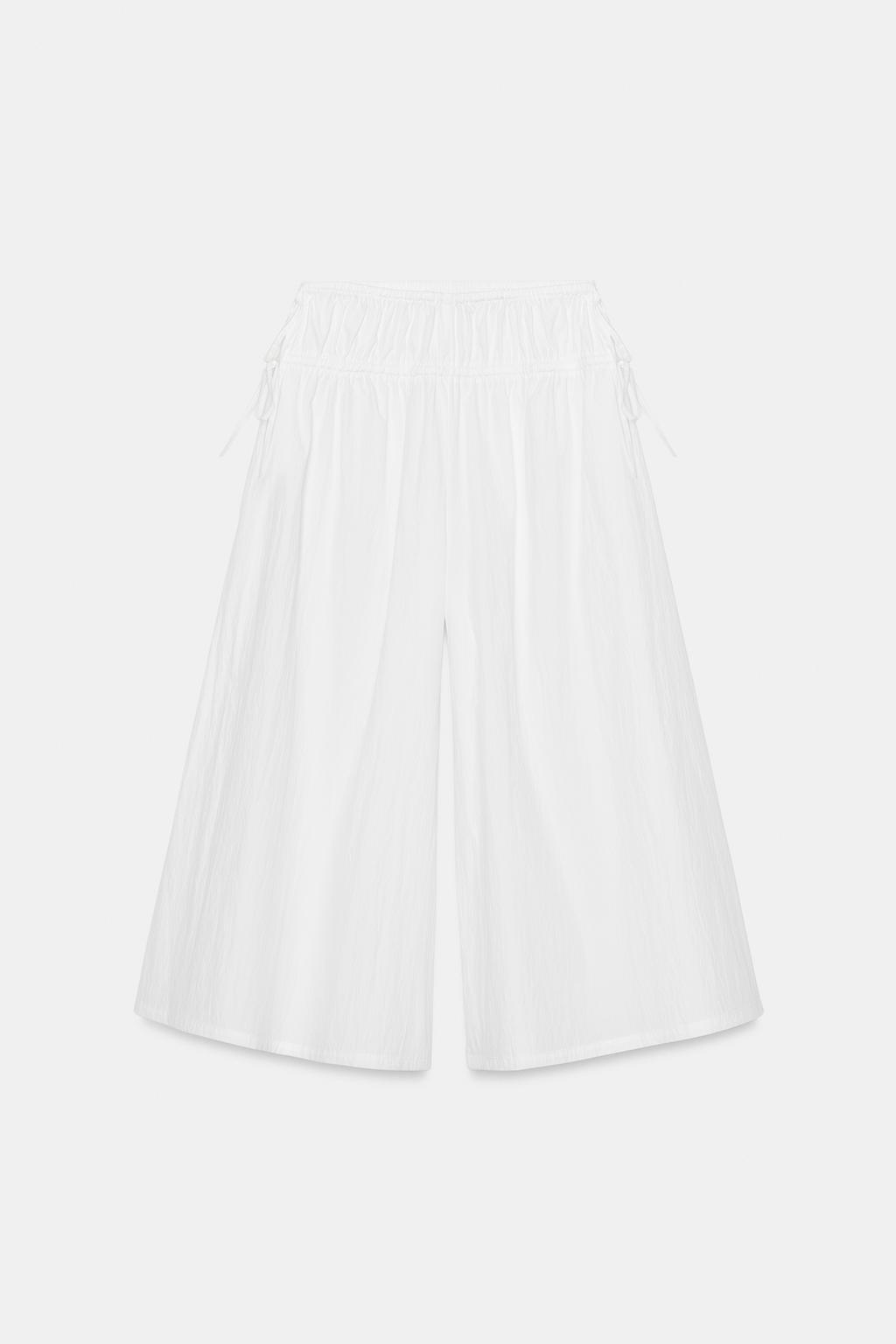 БРЮКИ-КЮЛОТЫ СО СБОРКАМИ