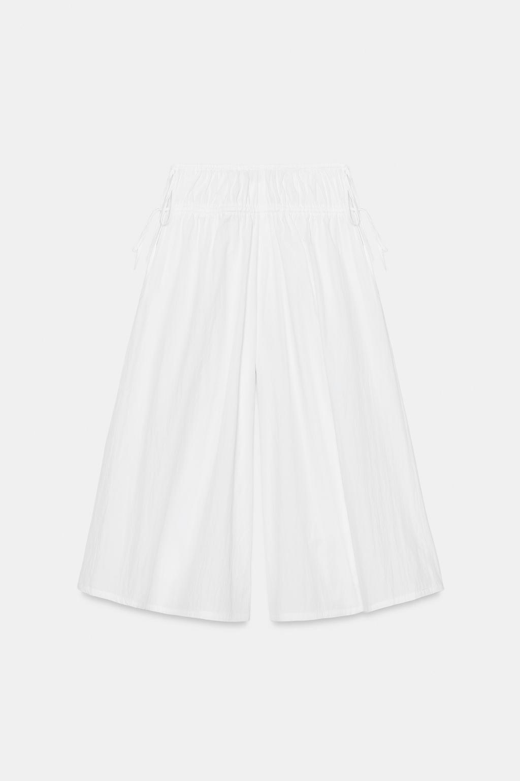 БРЮКИ-КЮЛОТЫ СО СБОРКАМИ