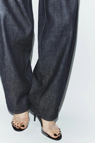 Виниловые босоножки на каблуке- Заказать в России