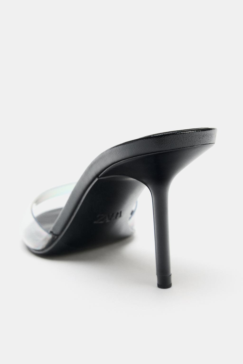 ВИНИЛОВЫЕ БОСОНОЖКИ НА КАБЛУКЕ