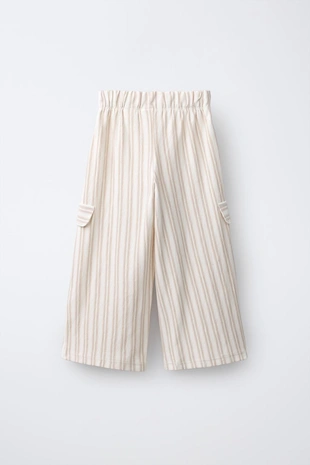 Брюки карго  в полоску