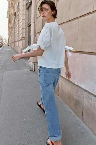 Футболка с вышивкой- Заказать в России