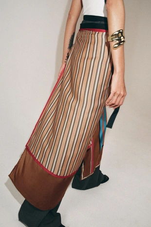 Парео-платок в полоску- Заказать в России