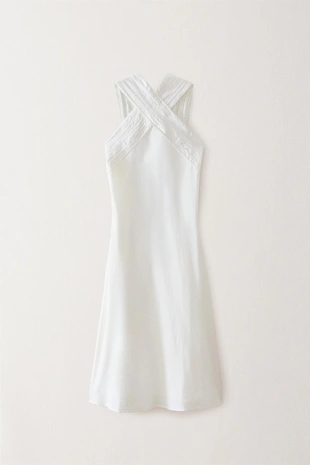 Ночная сорочка с кружевом- Заказать в России