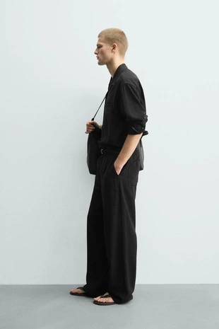 Рубашка  из струящейся ткани- Заказать в России