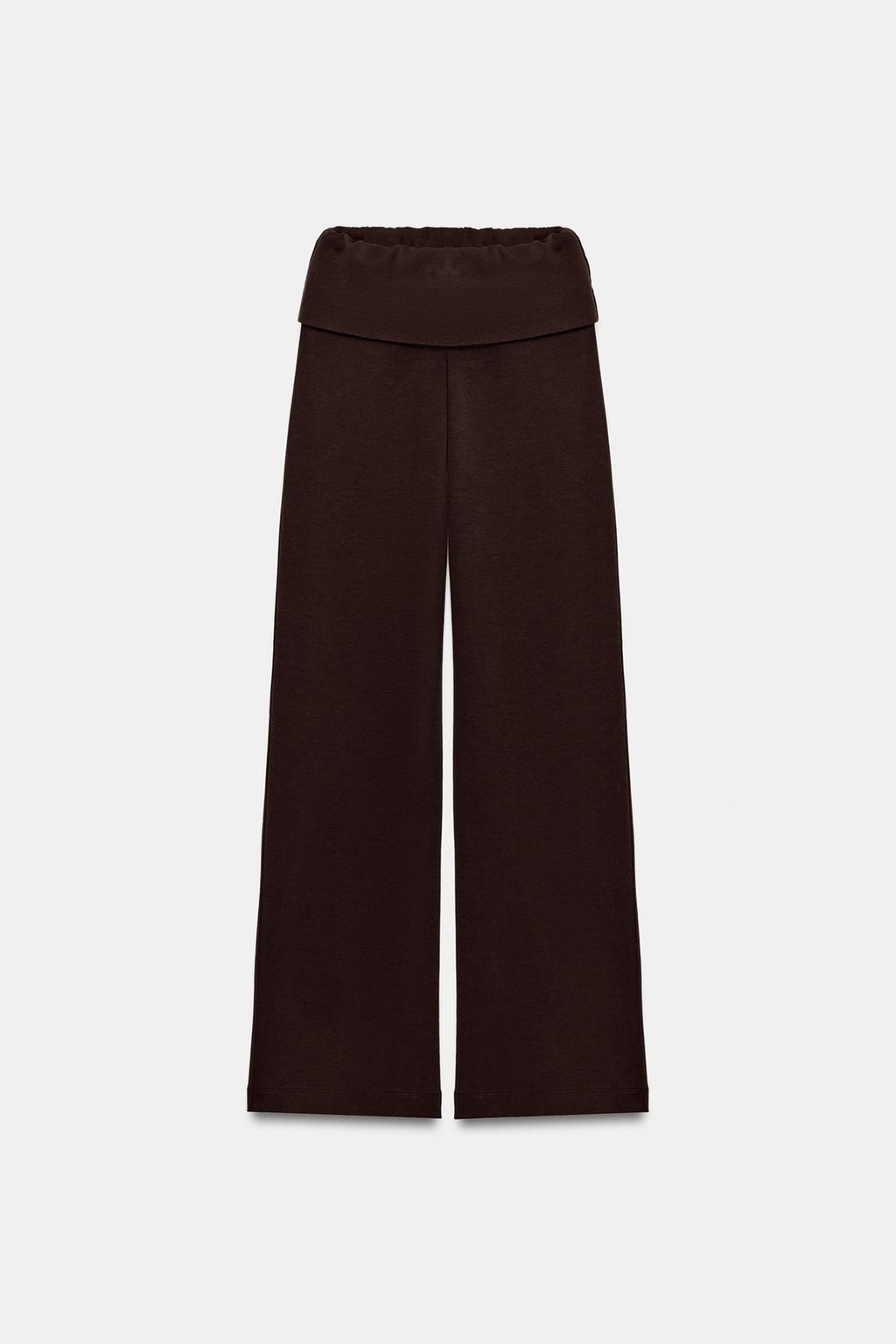 БРЮКИ ИЗ ТКАНИ ИНТЕРЛОК С ЭФФЕКТОМ ПОТЕРТОСТИ