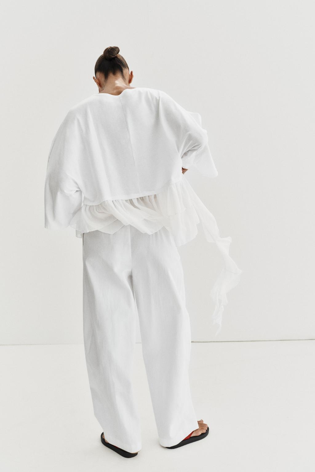 ФУТБОЛКА С ВОЛАНАМИ