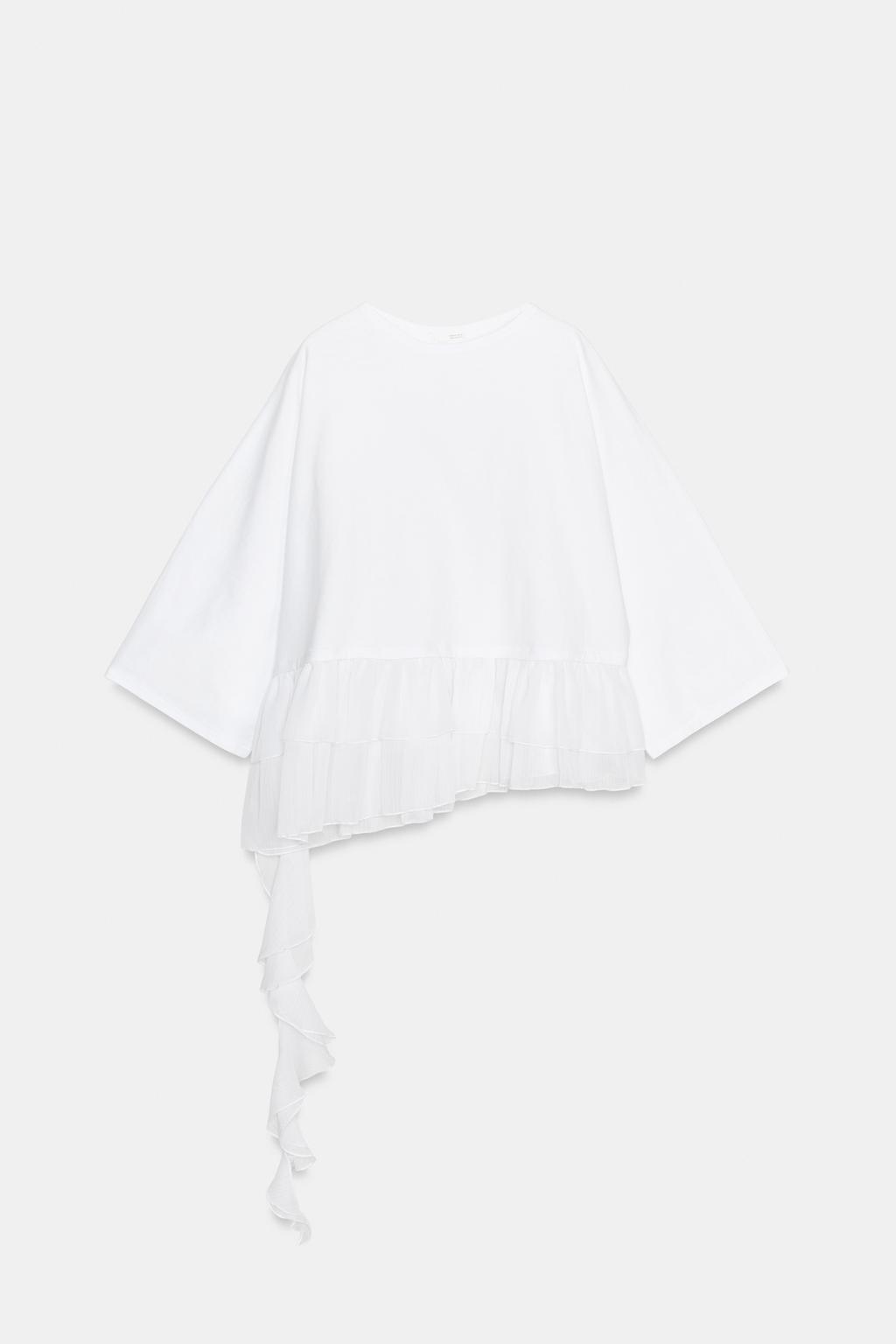 ФУТБОЛКА С ВОЛАНАМИ