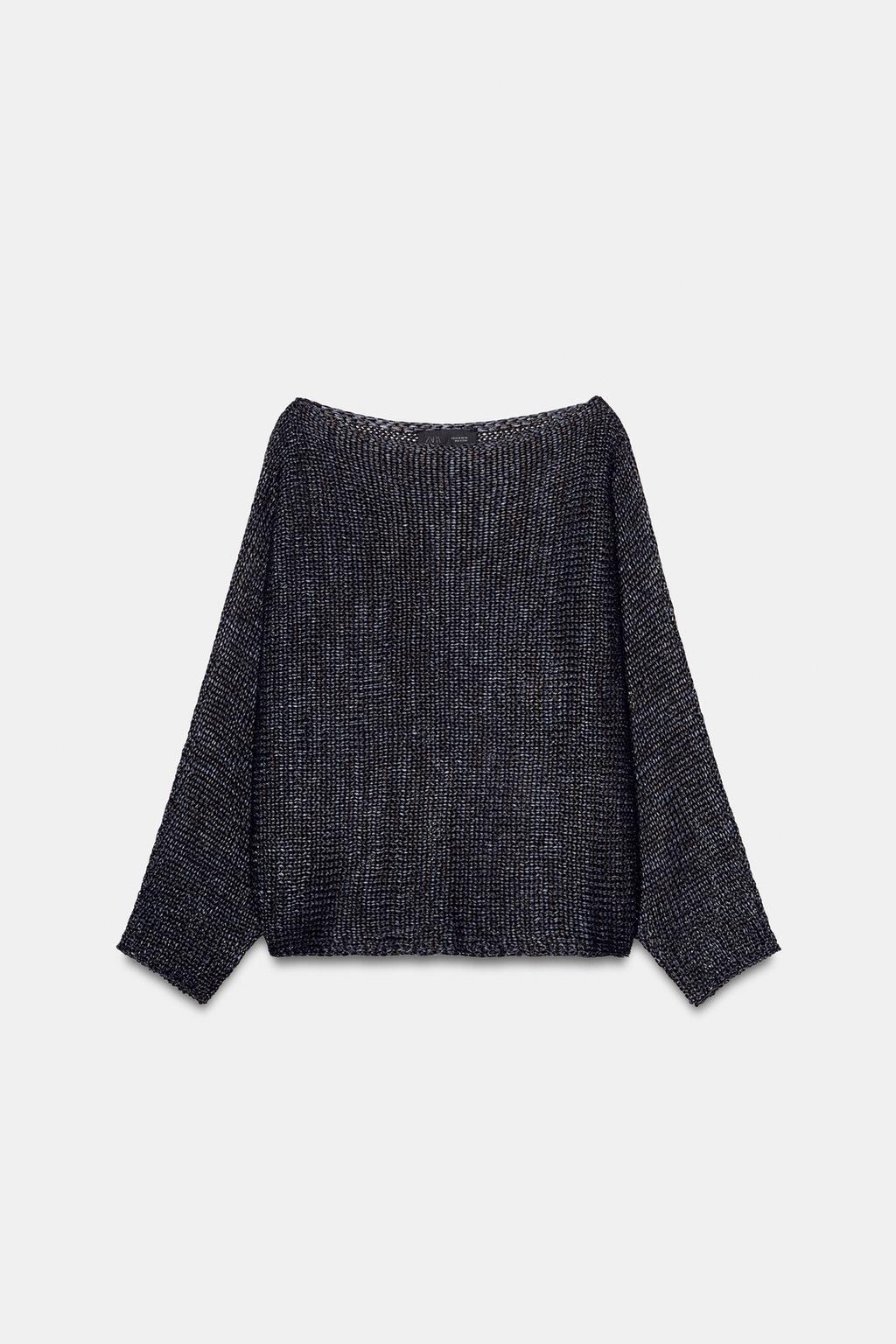 СВИТЕР С ШИРОКИМИ РУКАВАМИ