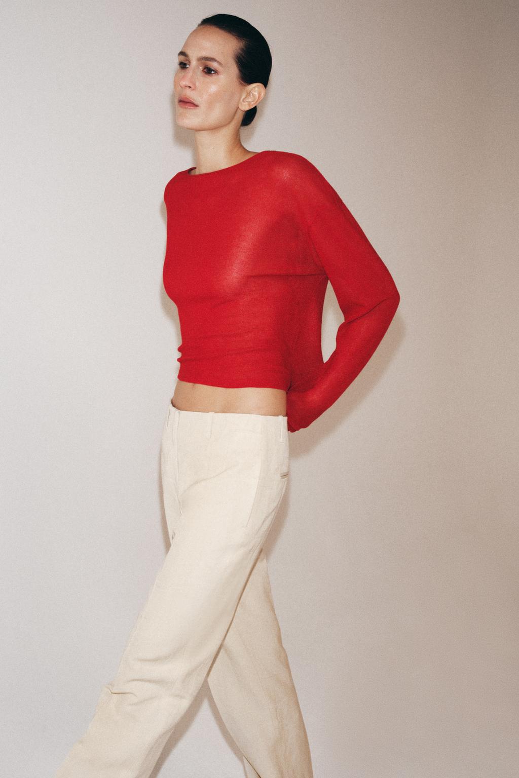 ДЕРЕВЕНСКИЙ АЖУРНЫЙ СВИТЕР