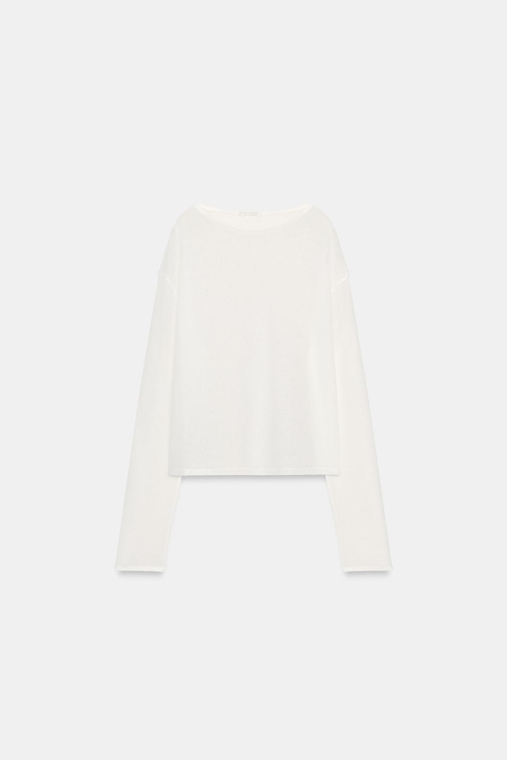 СВИТЕР В СЕЛЬСКОМ СТИЛЕ АЖУРНОЙ ВЯЗКИ