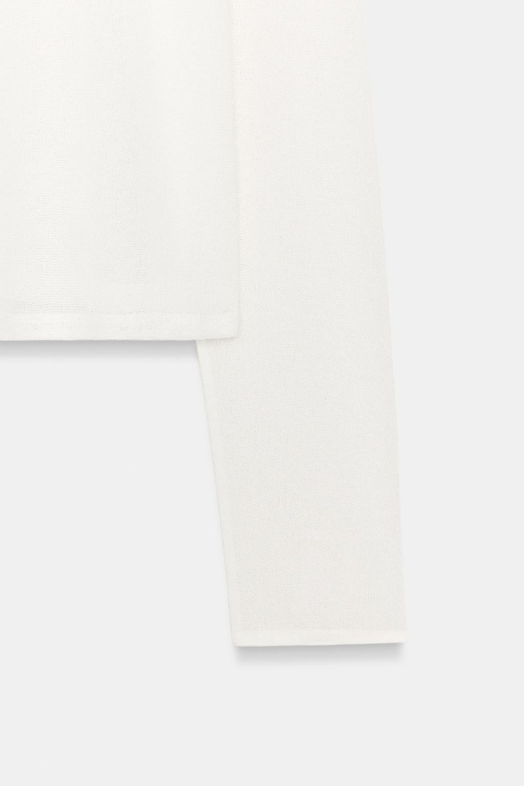 СВИТЕР В СЕЛЬСКОМ СТИЛЕ АЖУРНОЙ ВЯЗКИ