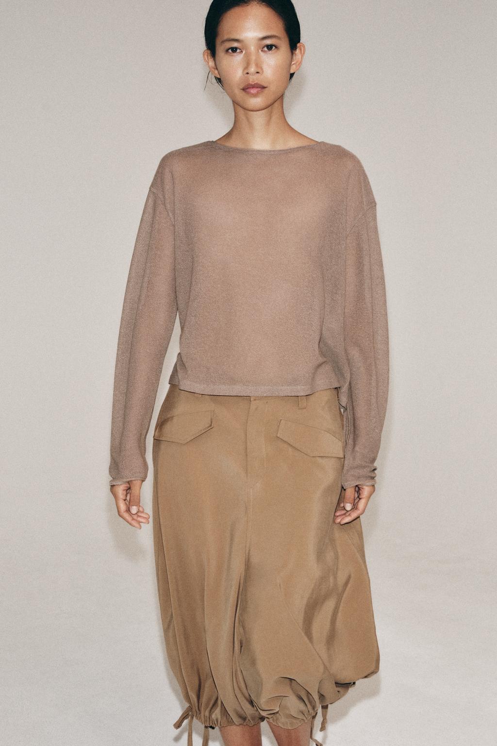 ДЕРЕВЕНСКИЙ АЖУРНЫЙ СВИТЕР