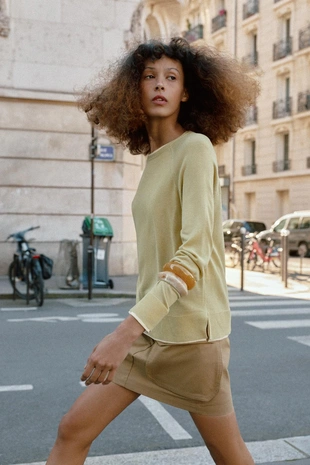 Двойной вязаный джерси