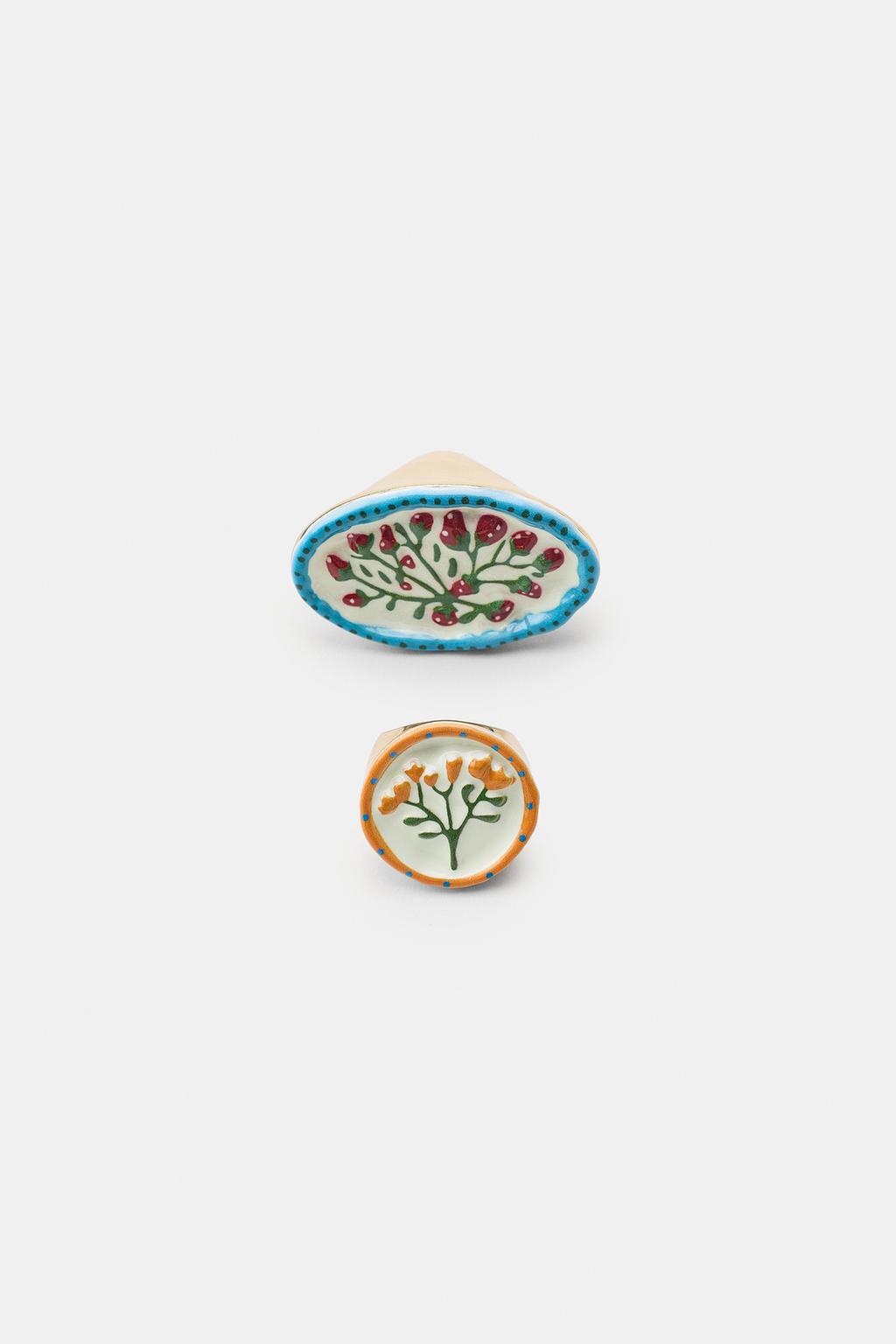 НАБОР ИЗ 2 КОЛЕЦ «ГЕОМЕТРИЧЕСКИЕ ФОРМЫ И ЦВЕТЫ»