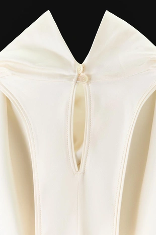 Ivory | 2070/100/741 - Zara Платье миди с горловиной халтер — коллекция ZARA «ZW»