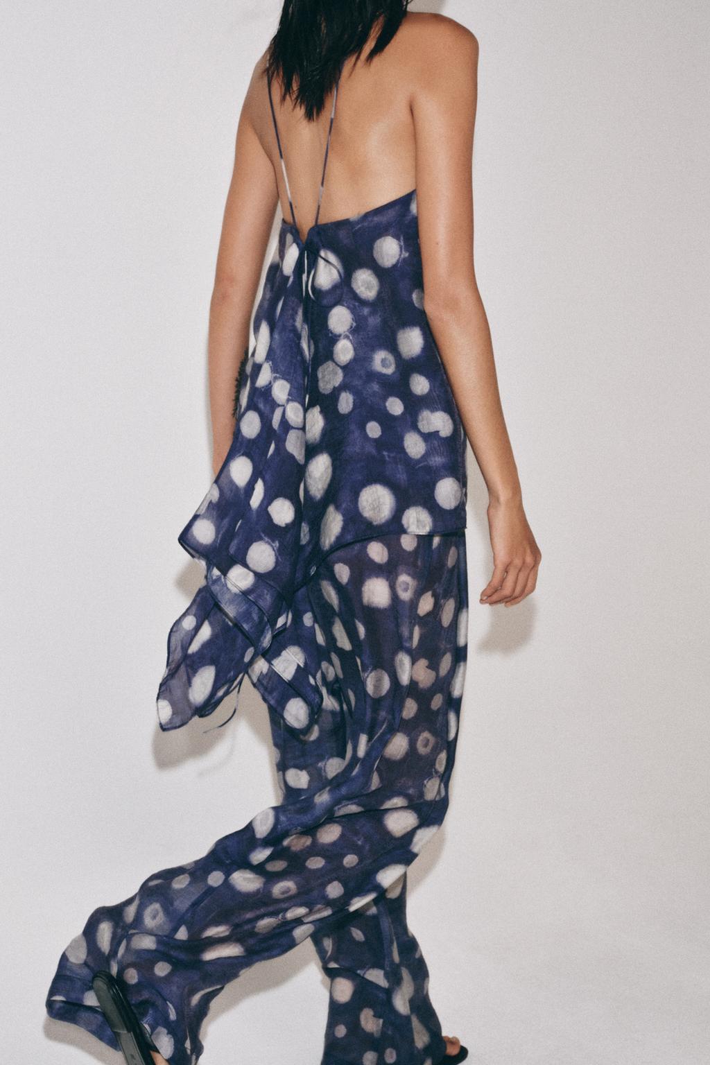 БРЮКИ В ГОРОШЕК — коллекция Zara «ZW»