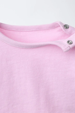 Комплект из футболки и шортов-бермуд из пряжи фламе