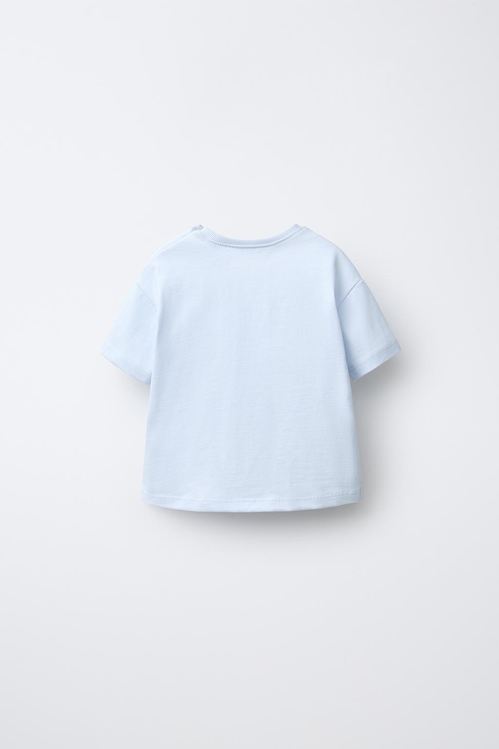 ФУТБОЛКА С ГЛАДКОЙ ВЫШИВКОЙ