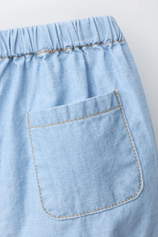 Джинсовые шорты-блумеры- Заказать в России