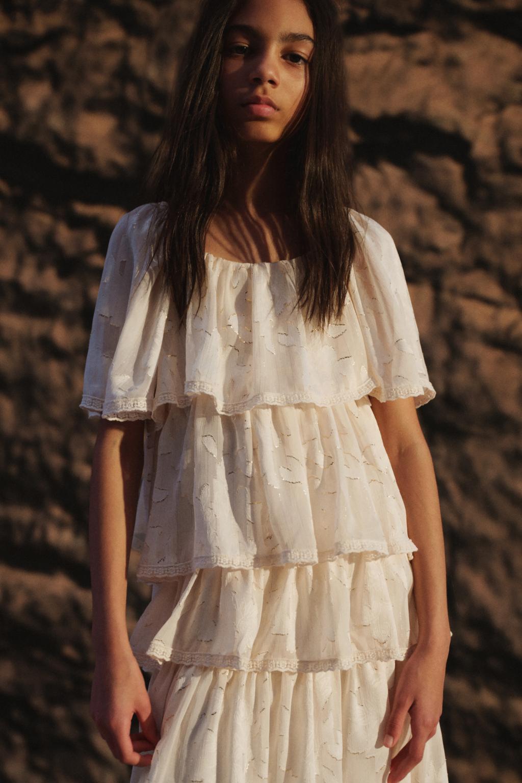 ПЛАТЬЕ С ВОЛАНАМИ