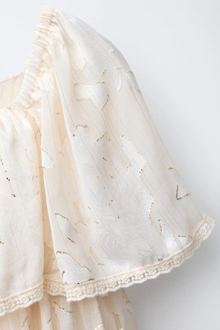 Платье с воланами- Заказать в России