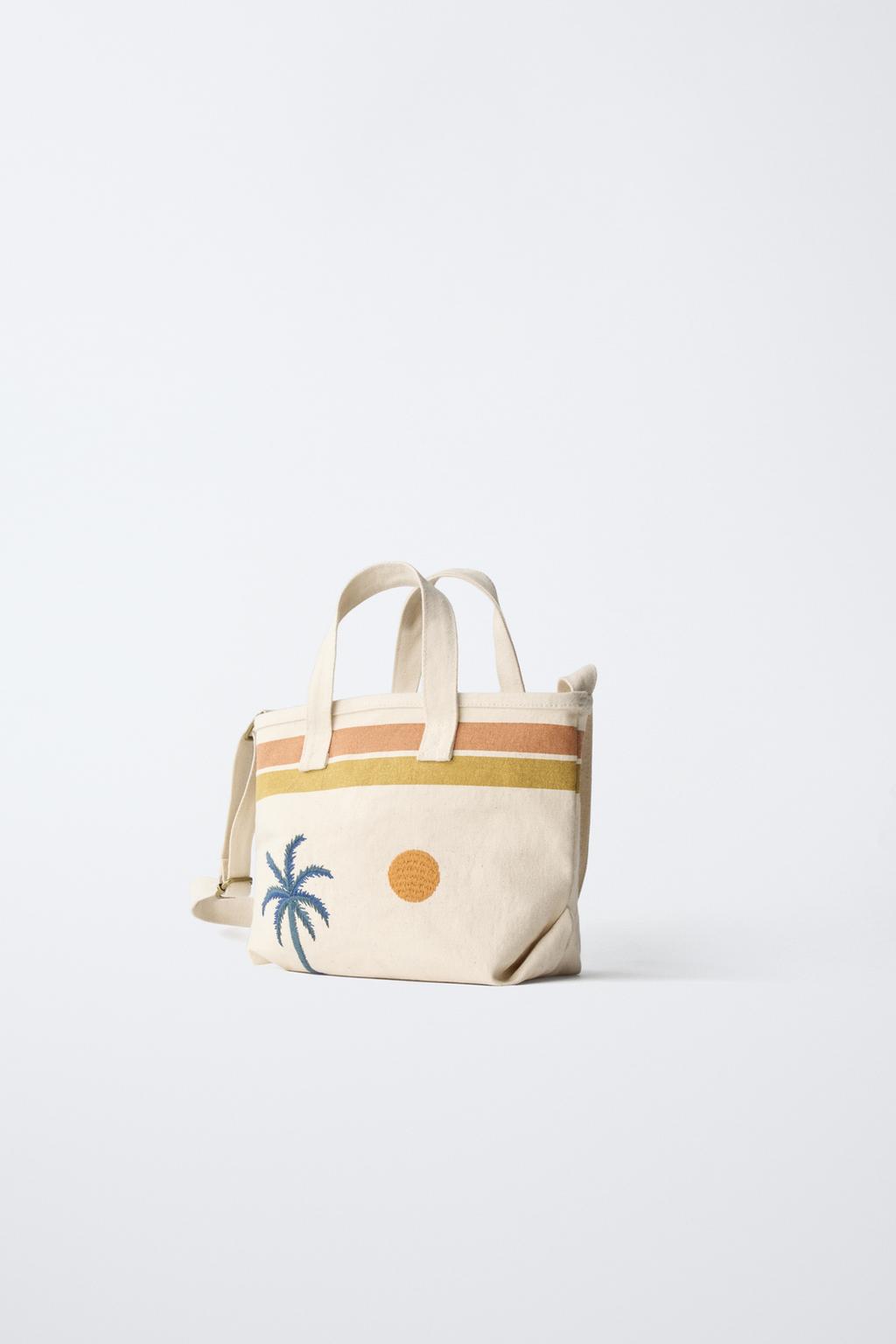 СУМКА-ШОПЕР С ПРИНТОМ