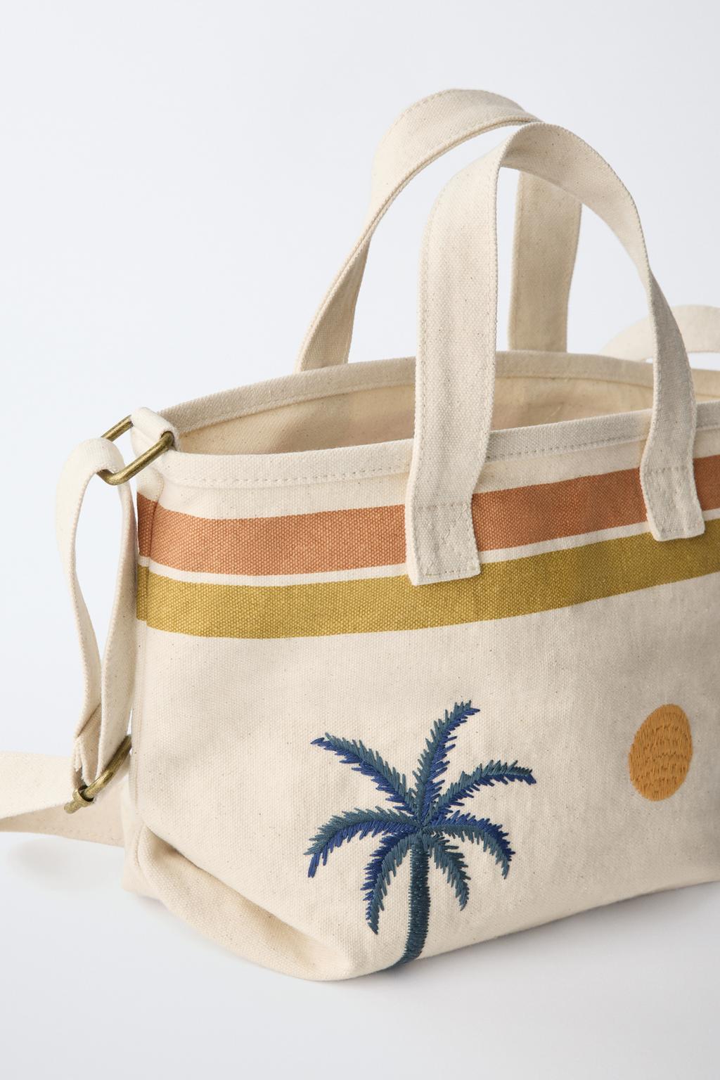 СУМКА-ШОПЕР С ПРИНТОМ