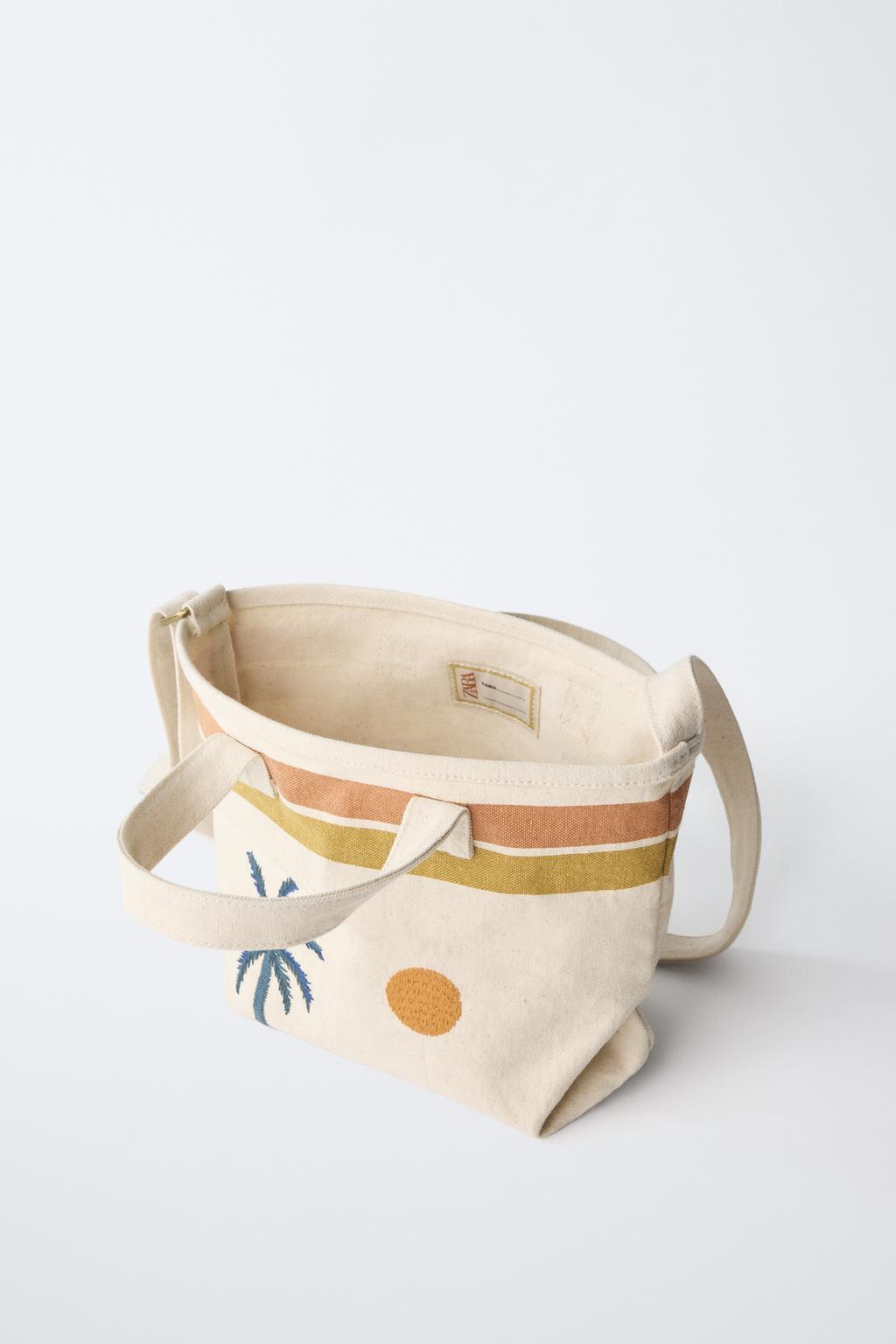 СУМКА-ШОПЕР С ПРИНТОМ