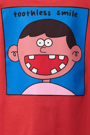 Футболка с принтом лица- Заказать в России