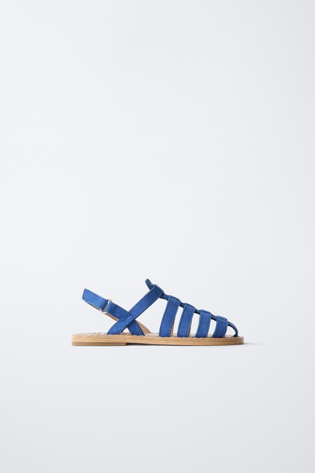 КОЖАНЫЕ САНДАЛИИ С РЕМЕШКАМИ