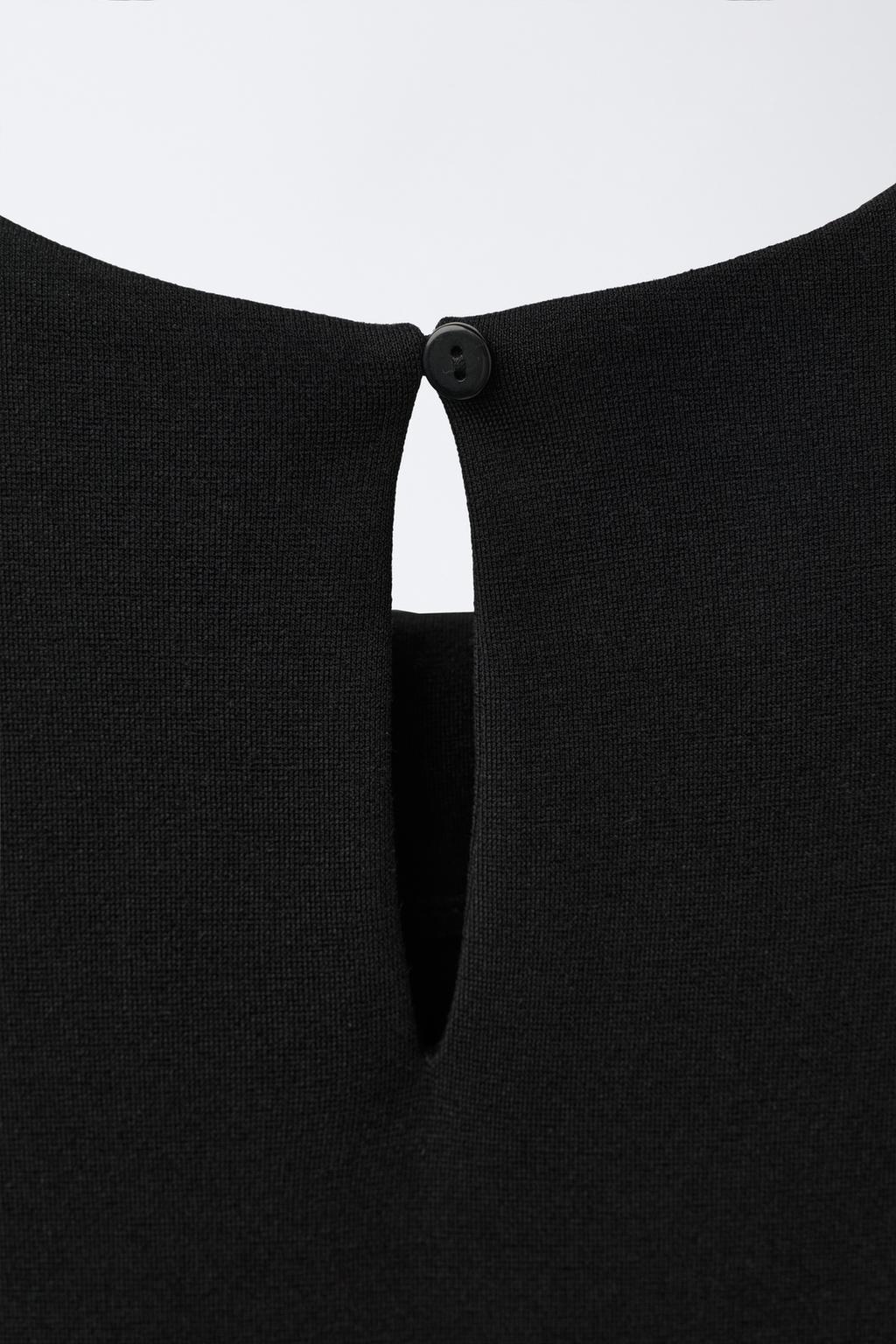 КОМБИНИРОВАННОЕ ПЛАТЬЕ С ВОЛАНАМИ