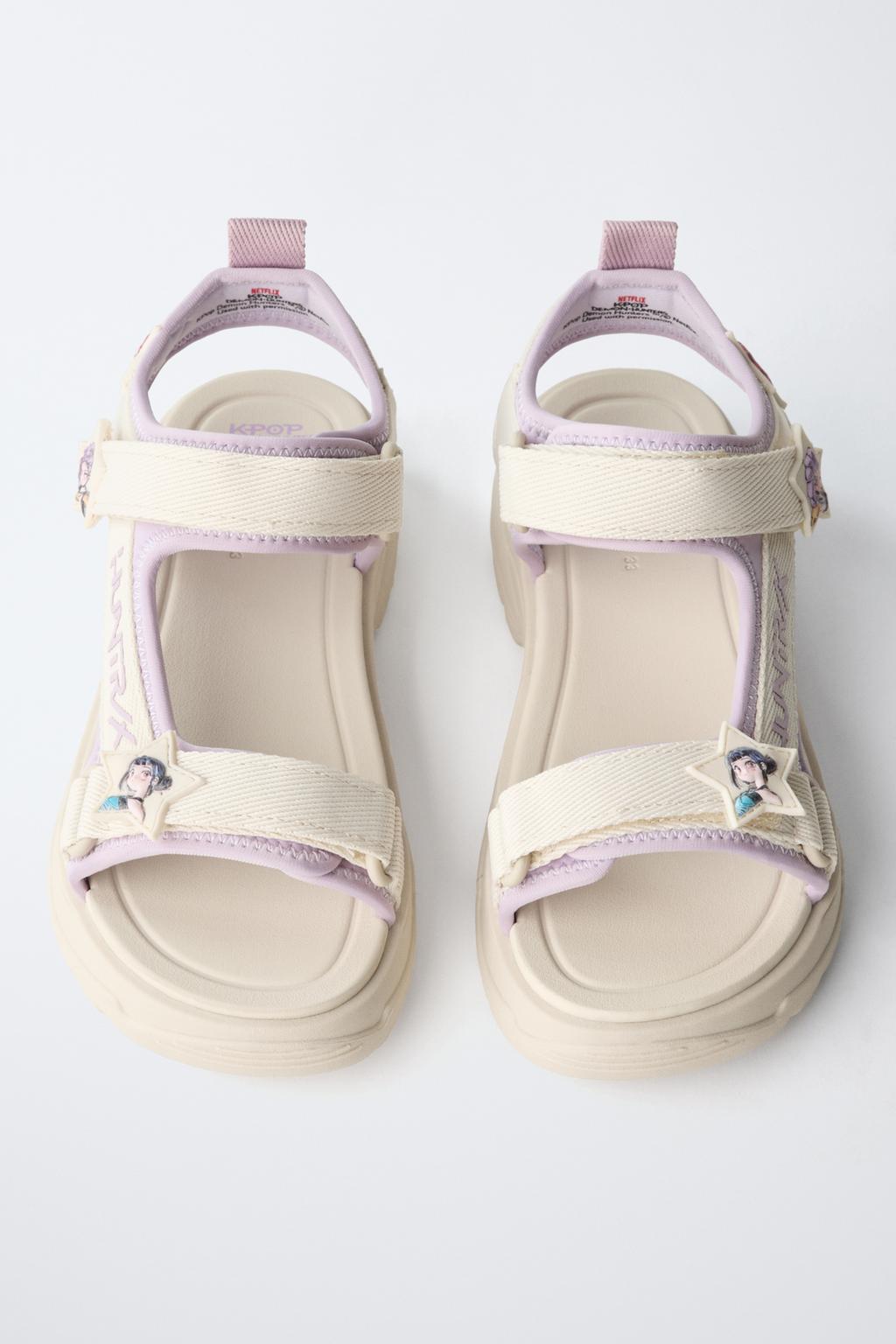 ТЕХНИЧЕСКИЕ САНДАЛИИ «Kpop Demon Hunters» © Netflix