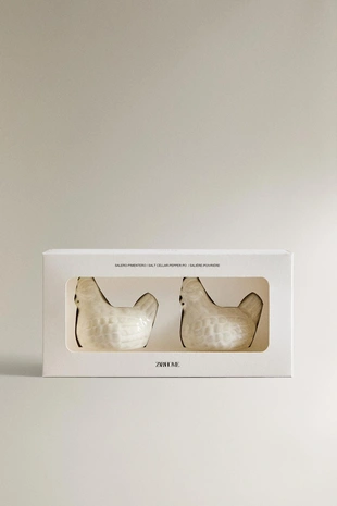 Набор солонка и перечница в форме курицы- Заказать в России