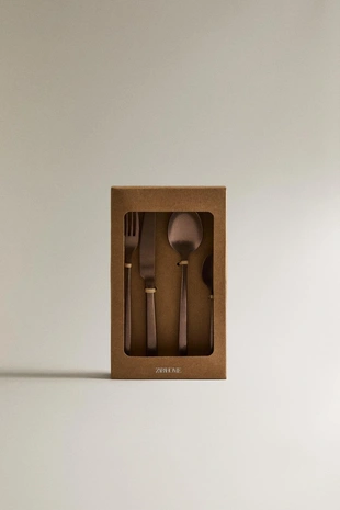 Набор столовых приборов из нержавеющей стали в античном стиле, 4 предмета- Заказать в России