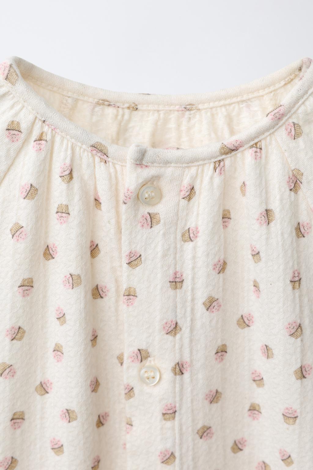 КОМБИНЕЗОН С ПРИНТОМ  КАПКЕЙКИ 