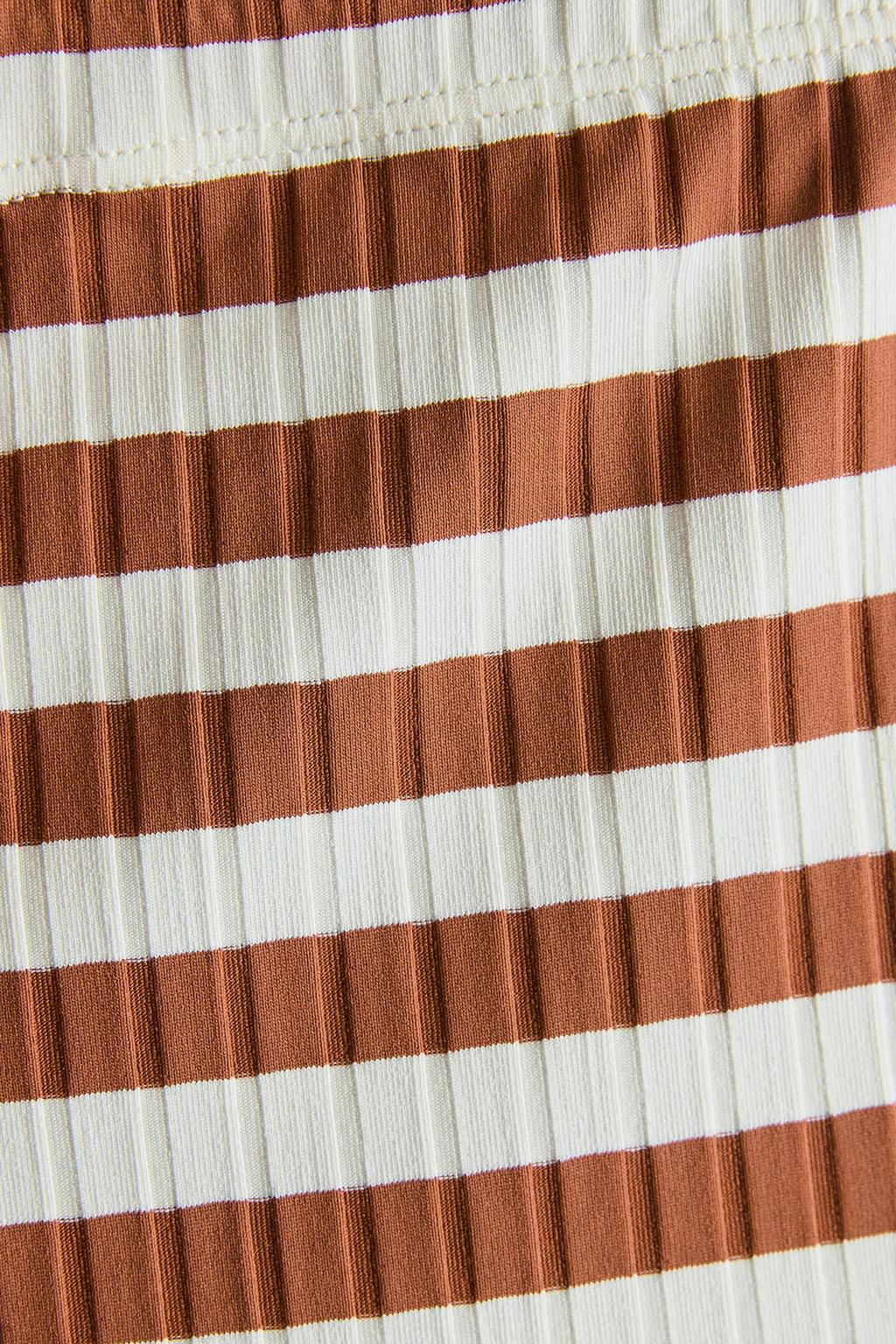 Детские полосатые пляжные бермуды для плавания